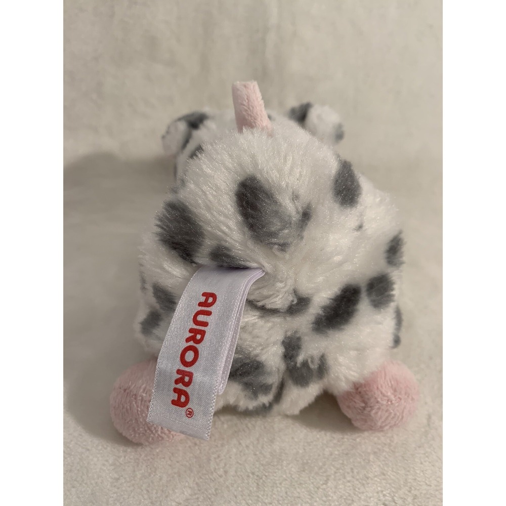 5" Aurora World Palm Pals Plush - Piggles Spotted Piglet Beanie Stuffed Animal‎ - Picture 7 of 10